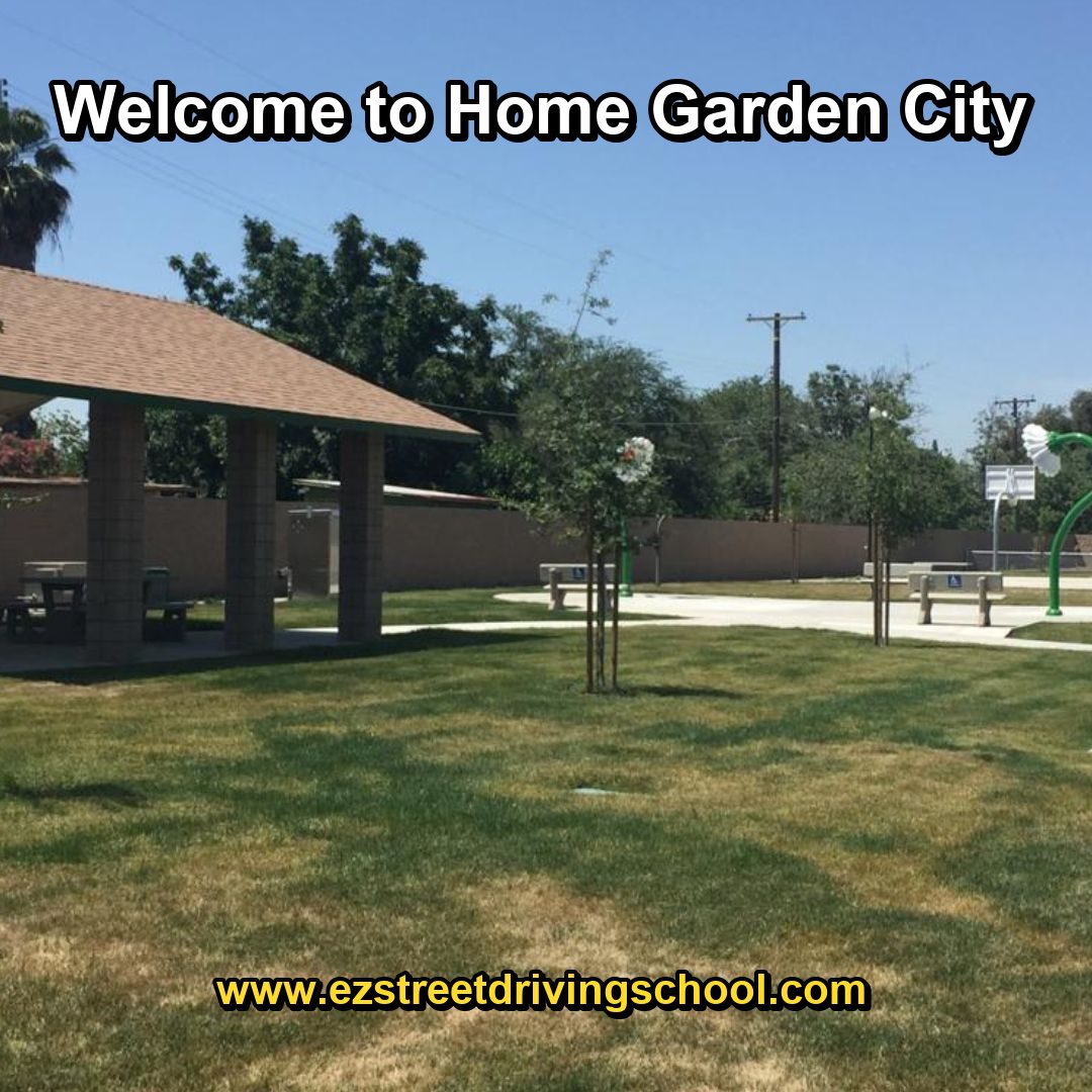 Driving Lessons in Home Garden